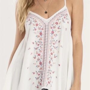 Miss Me Floral Embroidered Cami